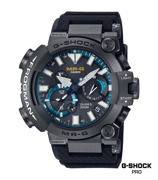 Montre CASIO G-SHOCK Homme MRG-BF1000R-1ADR Analogue Cadran Saphir Noir Bracelet Résine Noir Boucle déployante Etanchéité 20BAR