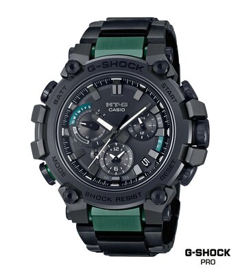 Montre CASIO G-SHOCK Homme MTG-B3000BD-1A2ER Analogue Cadran Saphir Bleu Bracelet Acier inoxydable Noir Boucle déployante Etanchéité 20BAR