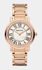 Montre PONTIAC ROMAN Femme P10080 Analogue Cadran Saphir NACRE Bracelet Acier inoxydable Or rose BOUCLE DEPLOYANTE Etanchéité 5ATM