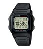 Horloge CASIO CASIO COLLECTION W-800H-1AVES Digitaal Behuizing Acryl Zwart Bracelette HARS Zwart Boucle ardillon Etanchéiteiten 10BAR